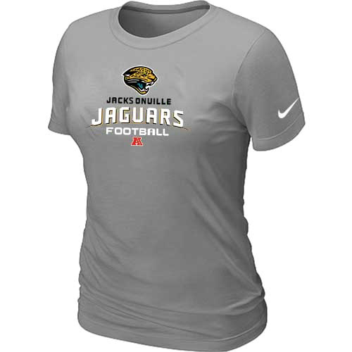 Jacksonville Jaguars L.Grey Women's Critical Victory T-Shirt,We sell and wholesale Jacksonville Jaguars L.Grey Women's Critical Victory T-Shirt on line form chian!