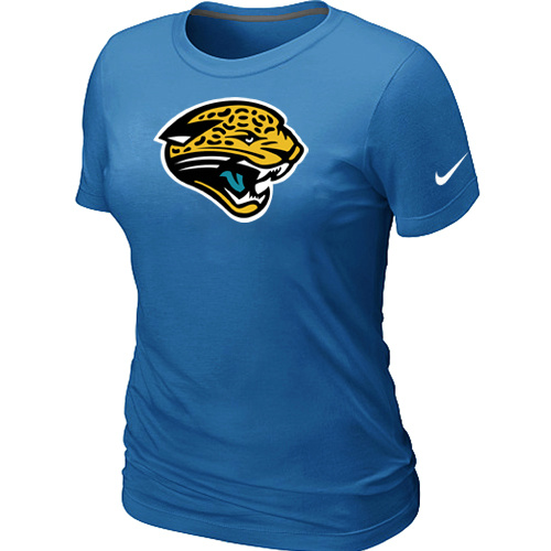 Jacksonville Jaguars L.blue Women's Logo T-Shirt,We sell and wholesale Jacksonville Jaguars L.blue Women's Logo T-Shirt on line form chian!