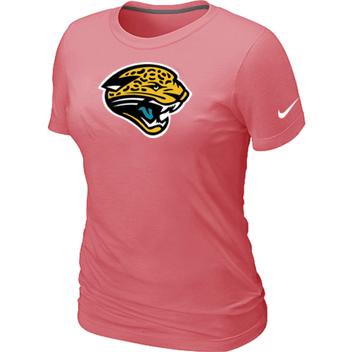 Jacksonville Jaguars Pink Women's Logo T-Shirt,We sell and wholesale Jacksonville Jaguars Pink Women's Logo T-Shirt on line form chian!