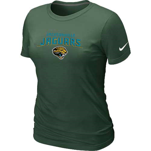 Jacksonville Jaguars Women's Heart & Soul D.Green T-Shirt,We sell and wholesale Jacksonville Jaguars Women's Heart & Soul D.Green T-Shirt on line form chian!
