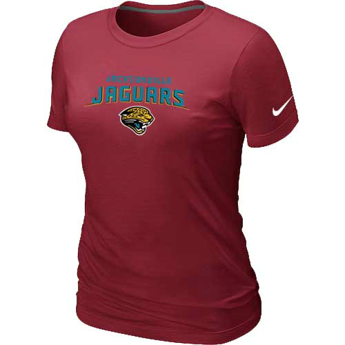 Jacksonville Jaguars Women's Heart & Soul Red T-Shirt,We sell and wholesale Jacksonville Jaguars Women's Heart & Soul Red T-Shirt on line form chian!
