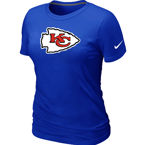 Kansas City Chiefs Blue Women's Logo T-Shirt,We sell and wholesale Kansas City Chiefs Blue Women's Logo T-Shirt on line form chian!