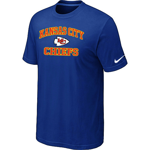 Kansas City Chiefs Heart & Soul Blue T-Shirt,We sell and wholesale Kansas City Chiefs Heart & Soul Blue T-Shirt on line form chian!