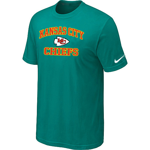 Kansas City Chiefs Heart & Soul Green T-Shirt,We sell and wholesale Kansas City Chiefs Heart & Soul Green T-Shirt on line form chian!