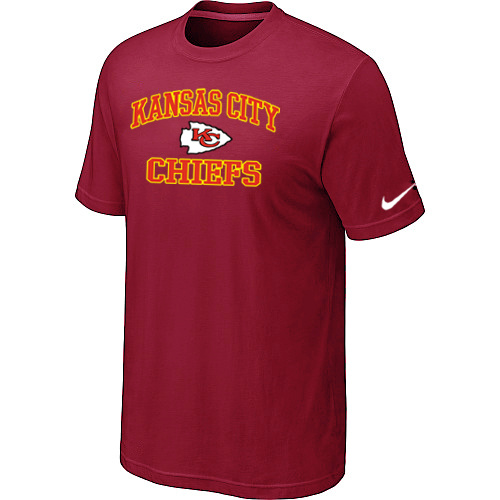 Kansas City Chiefs Heart & Soul Red T-Shirt,We sell and wholesale Kansas City Chiefs Heart & Soul Red T-Shirt on line form chian!