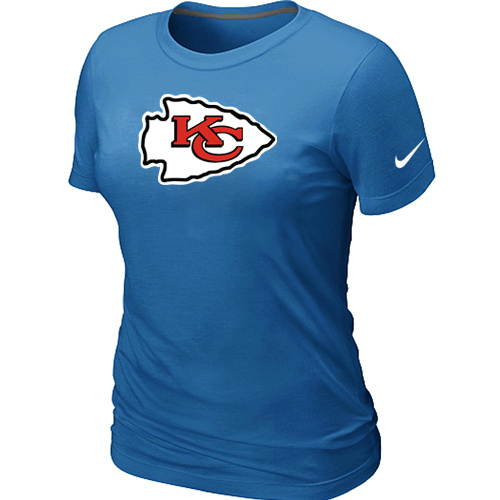 Kansas City Chiefs L.blue Women's Logo T-Shirt,We sell and wholesale Kansas City Chiefs L.blue Women's Logo T-Shirt on line form chian!