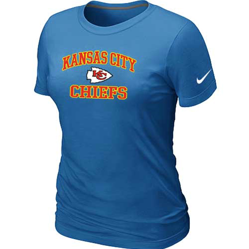 Kansas City Chiefs Women's Heart & Soul L.blue T-Shirt,We sell and wholesale Kansas City Chiefs Women's Heart & Soul L.blue T-Shirt on line form chian!