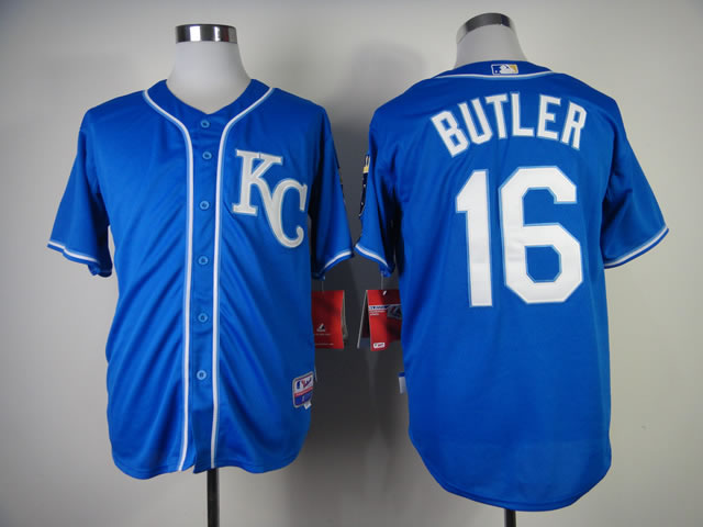 Kansas City Royals #16 Billy Butler Alternate 2014 Blue Jerseys,We sell and wholesale Kansas City Royals #16 Billy Butler Alternate 2014 Blue Jerseys on line form chian!