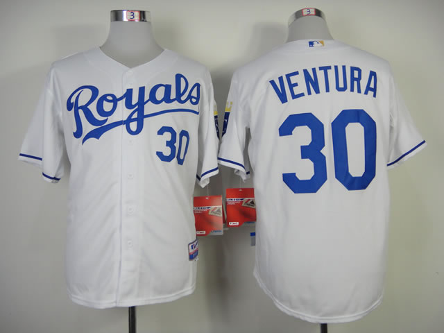 Kansas Royals #30 Ventura White Jerseys,We sell and wholesale Kansas Royals #30 Ventura White Jerseys on line form chian!