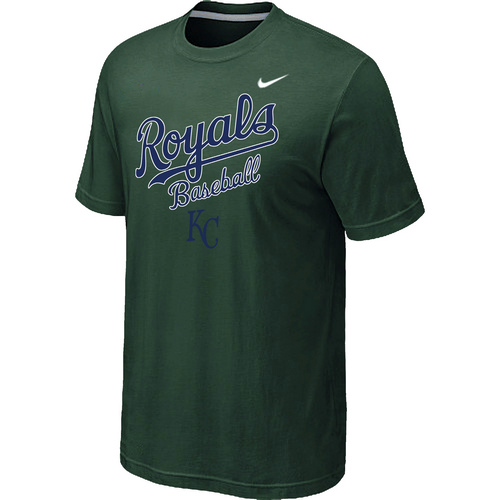 Kansas Royals 2014 Home Practice T-Shirt - Dark Green,We sell and wholesale Kansas Royals 2014 Home Practice T-Shirt - Dark Green on line form chian!