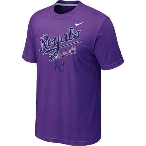 Kansas Royals 2014 Home Practice T-Shirt - Purple,We sell and wholesale Kansas Royals 2014 Home Practice T-Shirt - Purple on line form chian!