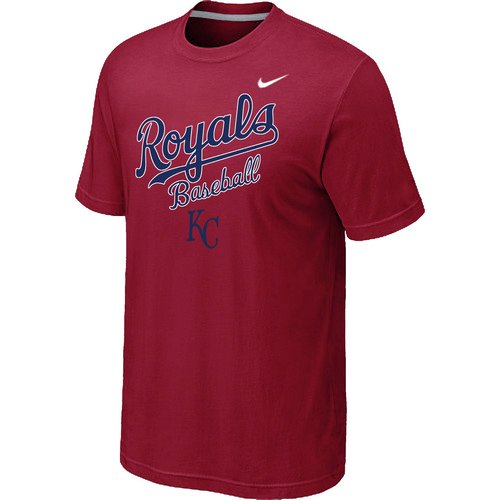 Kansas Royals 2014 Home Practice T-Shirt - Red,We sell and wholesale Kansas Royals 2014 Home Practice T-Shirt - Red on line form chian!