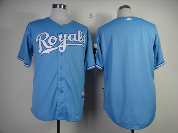 Kansas Royals Blank light Blue Jerseys,We sell and wholesale Kansas Royals Blank light Blue Jerseys on line form chian!