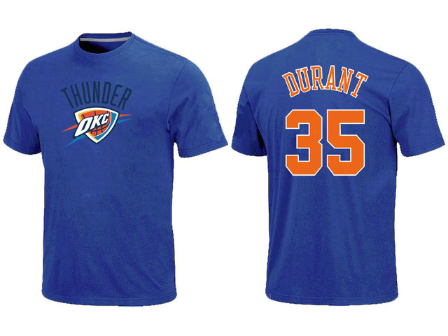 Kevin Durant Oklahoma City Thunder Name and Number T-Shirt - Royal,We sell and wholesale Kevin Durant Oklahoma City Thunder Name and Number T-Shirt - Royal on line form chian!
