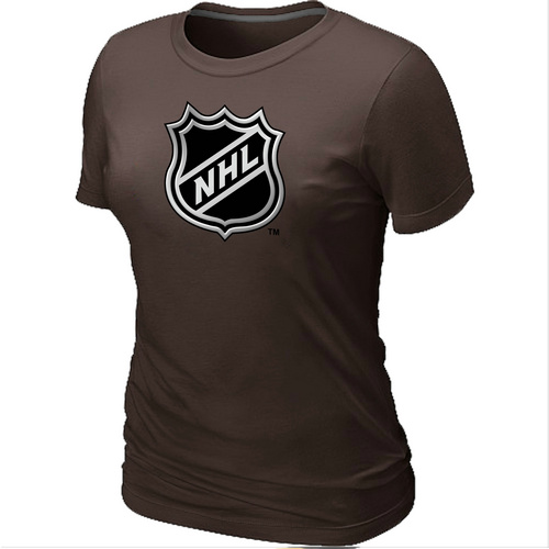 Logo Big & Tall Women's Brown T-Shirt,We sell and wholesale Logo Big & Tall Women's Brown T-Shirt on line form chian!