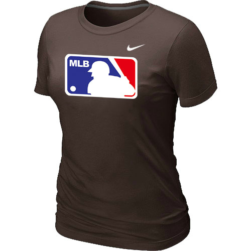 Logo Heathered Women's Nike Brown Blended T-Shirt,We sell and wholesale Logo Heathered Women's Nike Brown Blended T-Shirt on line form chian!