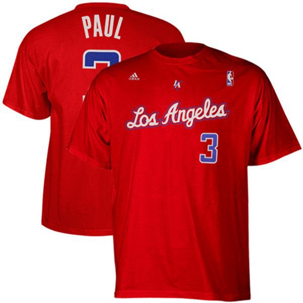 Los Angeles Clippers #3 Chris Paul Red T-Shirt,We sell and wholesale Los Angeles Clippers #3 Chris Paul Red T-Shirt on line form chian!
