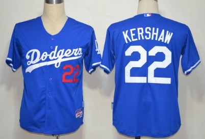 Los Angeles Dodgers #22 Clayton Kershaw Blue Jerseys,We sell and wholesale Los Angeles Dodgers #22 Clayton Kershaw Blue Jerseys on line form chian!