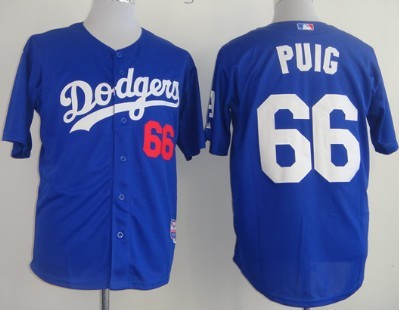 Los Angeles Dodgers #66 Yasiel Puig Blue Jerseys,We sell and wholesale Los Angeles Dodgers #66 Yasiel Puig Blue Jerseys on line form chian!