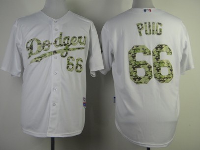 Los Angeles Dodgers #66 Yasiel Puig White 2013 USMC Home Cool Base Jerseys,We sell and wholesale Los Angeles Dodgers #66 Yasiel Puig White 2013 USMC Home Cool Base Jerseys on line form chian!