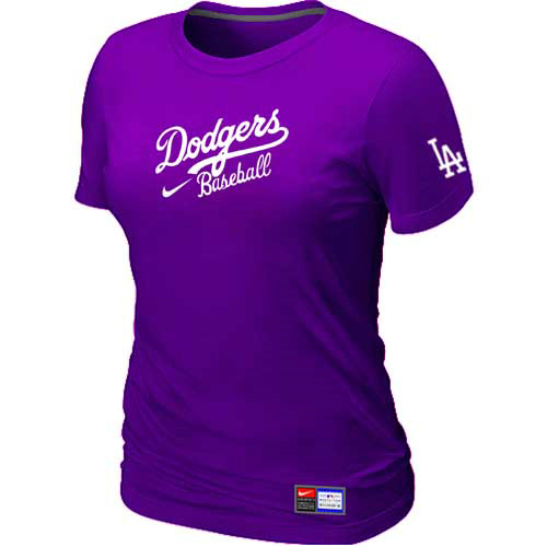 Los Angeles Dodgers Nike Women's Purple Short Sleeve Practice T-Shirt,We sell and wholesale Los Angeles Dodgers Nike Women's Purple Short Sleeve Practice T-Shirt on line form chian!