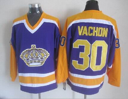 Los Angeles Kings #30 Vachon CCM Throwback Purple Jerseys,We sell and wholesale Los Angeles Kings #30 Vachon CCM Throwback Purple Jerseys on line form chian!