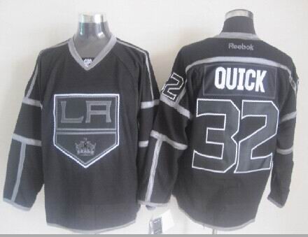 Los Angeles Kings #32 Jonathan Quick Black Ice Jerseys,We sell and wholesale Los Angeles Kings #32 Jonathan Quick Black Ice Jerseys on line form chian!