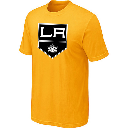 Los Angeles Kings Big & Tall Logo Yellow T-Shirt,We sell and wholesale Los Angeles Kings Big & Tall Logo Yellow T-Shirt on line form chian!