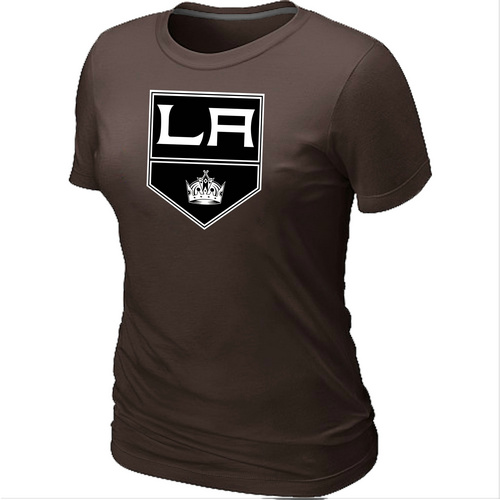 Los Angeles Kings Big & Tall Women's Logo Brown T-Shirt,We sell and wholesale Los Angeles Kings Big & Tall Women's Logo Brown T-Shirt on line form chian!