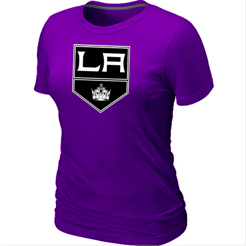 Los Angeles Kings Big & Tall Women's Logo Purple T-Shirt,We sell and wholesale Los Angeles Kings Big & Tall Women's Logo Purple T-Shirt on line form chian!