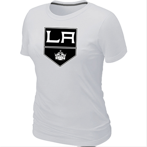 Los Angeles Kings Big & Tall Women's Logo White T-Shirt,We sell and wholesale Los Angeles Kings Big & Tall Women's Logo White T-Shirt on line form chian!