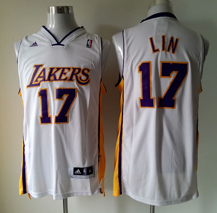 Los Angeles Lakers #17 Jeremy Lin White Swingman Jerseys,We sell and wholesale Los Angeles Lakers #17 Jeremy Lin White Swingman Jerseys on line form chian!