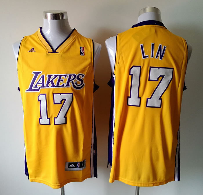Los Angeles Lakers #17 Jeremy Lin Yellow Swingman Jerseys,We sell and wholesale Los Angeles Lakers #17 Jeremy Lin Yellow Swingman Jerseys on line form chian!