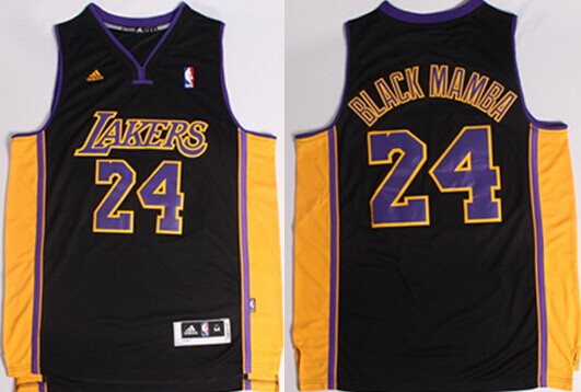 Los Angeles Lakers #24 Black Mamba Black With Purple Jerseys,We sell and wholesale Los Angeles Lakers #24 Black Mamba Black With Purple Jerseys on line form chian!