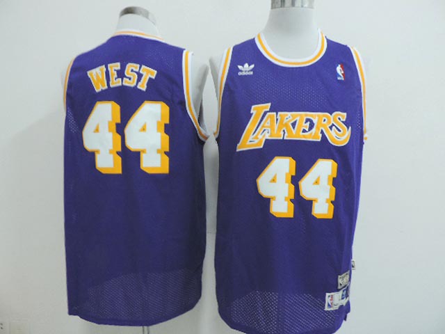 Los Angeles Lakers #44 Jerry West Purple Throwback Jerseys,We sell and wholesale Los Angeles Lakers #44 Jerry West Purple Throwback Jerseys on line form chian!