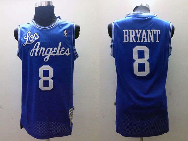 Los Angeles Lakers #8 Kobe Bryant Blue Throwback Swingman Jersey,We sell and wholesale Los Angeles Lakers #8 Kobe Bryant Blue Throwback Swingman Jersey on line form chian!