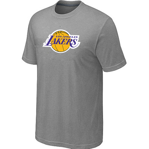 Los Angeles Lakers Big & Tall Primary Logo L.Grey T-Shirt,We sell and wholesale Los Angeles Lakers Big & Tall Primary Logo L.Grey T-Shirt on line form chian!