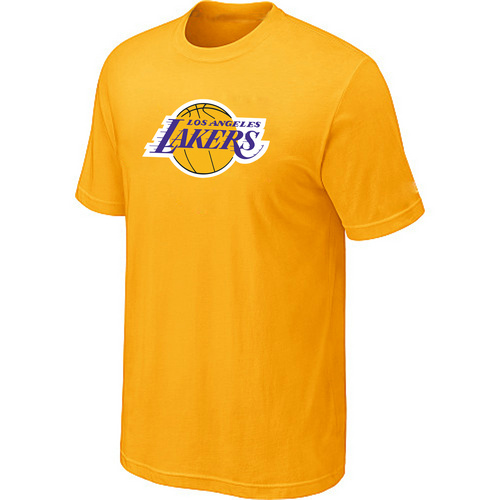 Los Angeles Lakers Big & Tall Primary Logo Yellow T-Shirt,We sell and wholesale Los Angeles Lakers Big & Tall Primary Logo Yellow T-Shirt on line form chian!