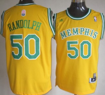 Memphis Grizzlies #50 Zach Randolph ABA Hardwood Classic Swingman Yellow Jerseys,We sell and wholesale Memphis Grizzlies #50 Zach Randolph ABA Hardwood Classic Swingman Yellow Jerseys on line form chian!