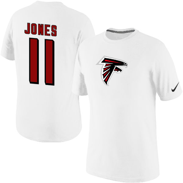 Men Nike Atlanta Falcons 11 Julio Jones Nike Player Name and Number T-Shirt White,We sell and wholesale Men Nike Atlanta Falcons 11 Julio Jones Nike Player Name and Number T-Shirt White on line form chian!