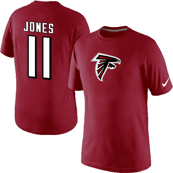 Men Nike Atlanta Falcons 11 Julio Jones Nike Red Player Name and Number T-Shirt Red,We sell and wholesale Men Nike Atlanta Falcons 11 Julio Jones Nike Red Player Name and Number T-Shirt Red on line form chian!