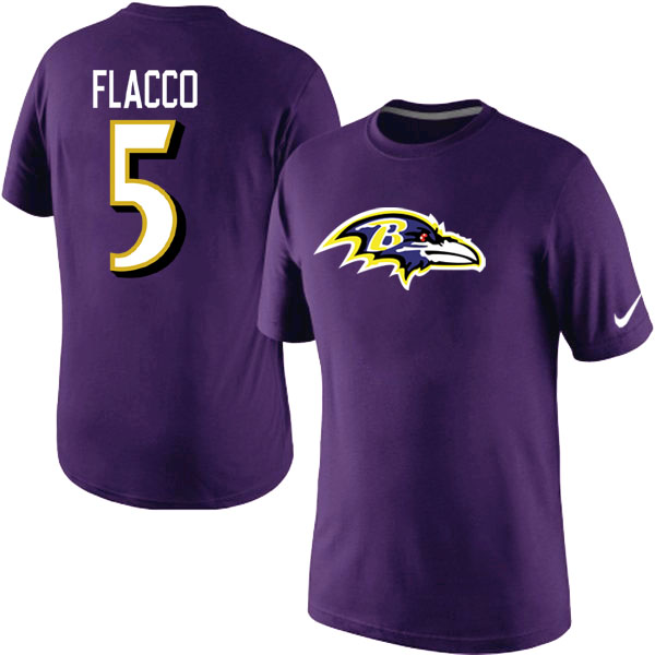 Men Nike Baltimore Ravens 5 Flacco Name x26 Number T-Shirt Purple,We sell and wholesale Men Nike Baltimore Ravens 5 Flacco Name x26 Number T-Shirt Purple on line form chian!