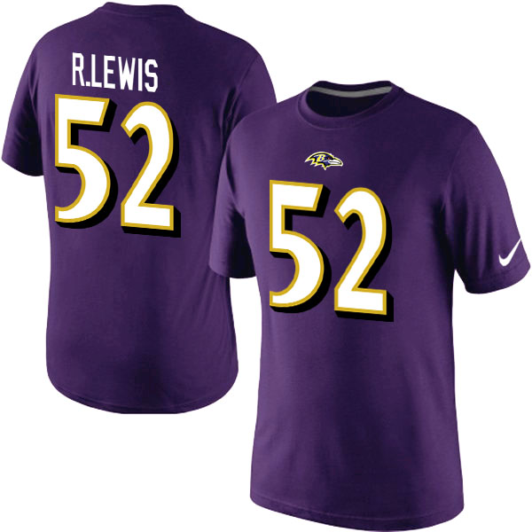 Men Nike Baltimore Ravens 52 R.Lewis Pride Name x26 Number T-Shirt Purple,We sell and wholesale Men Nike Baltimore Ravens 52 R.Lewis Pride Name x26 Number T-Shirt Purple on line form chian!
