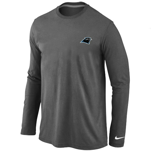 Men Nike Carolina Panthers Sideline Legend Authentic Logo Long Sleeve T-Shirt D.Gray,We sell and wholesale Men Nike Carolina Panthers Sideline Legend Authentic Logo Long Sleeve T-Shirt D.Gray on line form chian!