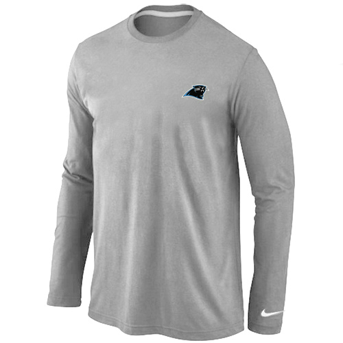 Men Nike Carolina Panthers Sideline Legend Authentic Logo Long Sleeve T-Shirt Gray,We sell and wholesale Men Nike Carolina Panthers Sideline Legend Authentic Logo Long Sleeve T-Shirt Gray on line form chian!