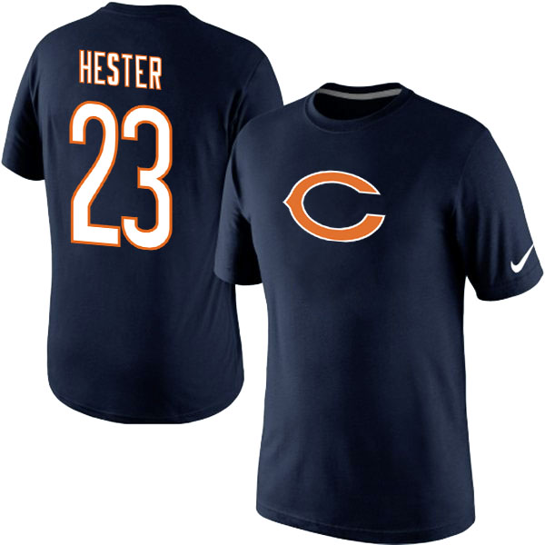 Men Nike Chicago Bears 23 Devin Hester Pride Name x26 Number T-Shirt Blue,We sell and wholesale Men Nike Chicago Bears 23 Devin Hester Pride Name x26 Number T-Shirt Blue on line form chian!