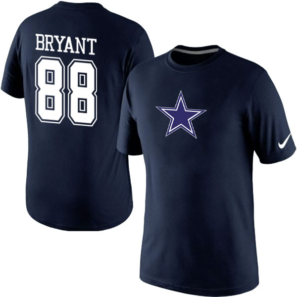 Men Nike Dallas Cowboys 88 Dez Bryant Name x26 Number T-Shirt Blue,We sell and wholesale Men Nike Dallas Cowboys 88 Dez Bryant Name x26 Number T-Shirt Blue on line form chian!