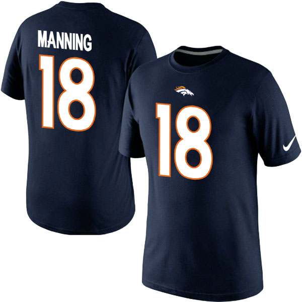Men Nike Denver Broncos 18 Peyton Manning Pride Name x26 Number T-Shirt Blue,We sell and wholesale Men Nike Denver Broncos 18 Peyton Manning Pride Name x26 Number T-Shirt Blue on line form chian!