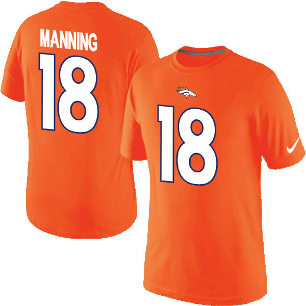 Men Nike Denver Broncos 18 Peyton Manning Pride Name x26 Number T-Shirt Orange,We sell and wholesale Men Nike Denver Broncos 18 Peyton Manning Pride Name x26 Number T-Shirt Orange on line form chian!