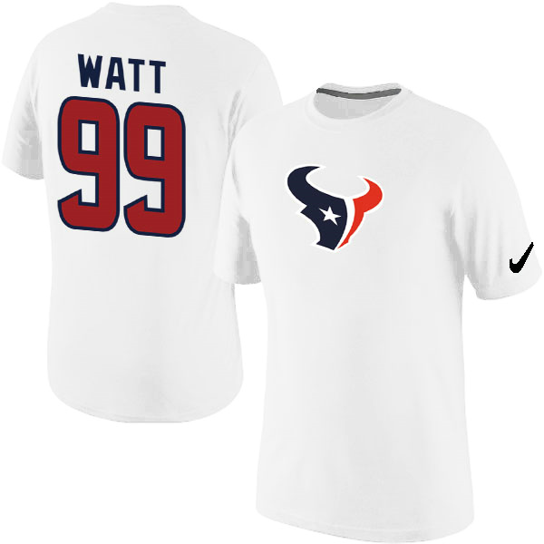 Men Nike Houston Texans 99 JJ Watt Player Name x26 Number T-Shirt White,We sell and wholesale Men Nike Houston Texans 99 JJ Watt Player Name x26 Number T-Shirt White on line form chian!